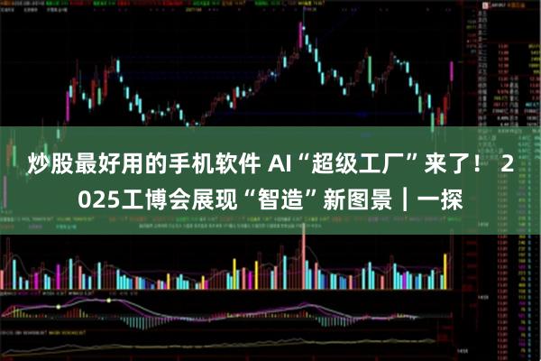 炒股最好用的手机软件 AI“超级工厂”来了! 2025工博会展现“智造”新图景︱一探