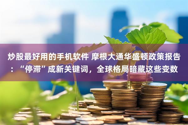 炒股最好用的手机软件 摩根大通华盛顿政策报告：“停滞”成新关键词，全球格局暗藏这些变数
