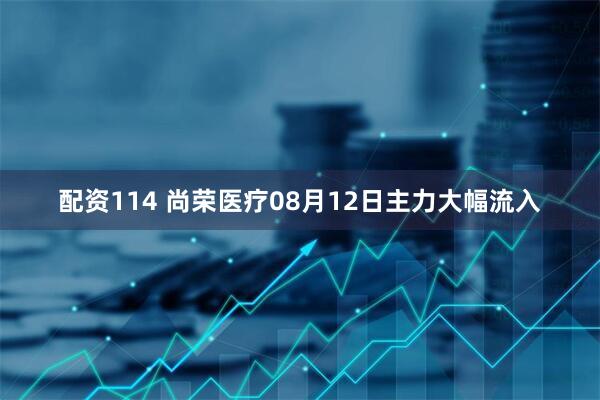 配资114 尚荣医疗08月12日主力大幅流入